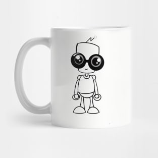 Robby Robot Sketch Mug